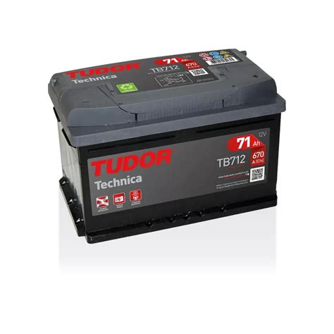 Tudor TB712 battery 12V 71Ah 